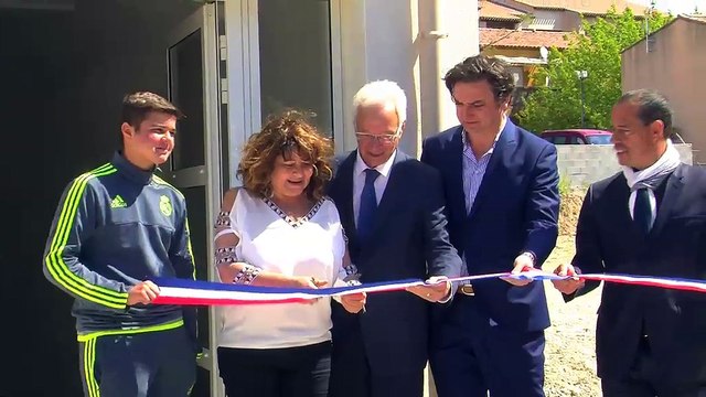 Extraits du discours de Gaby Charroux et des images du Clos Marie Madeleine