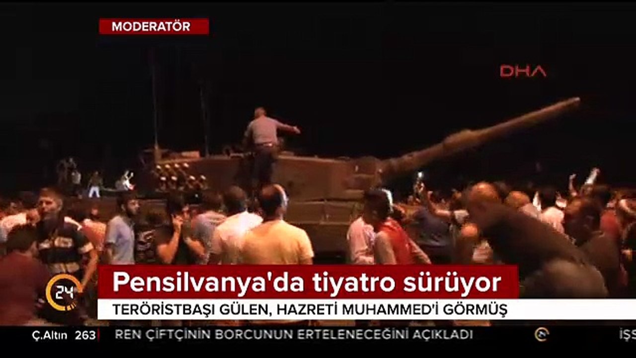 Teröristbaşı Gülen yalanlarına dini alet etti! Rüyasında hazreti Muhammed'i görmüş