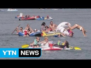미국인 1,500명 국경 넘어 '둥둥'...뜻밖의 캐나다 관광 / YTN (Yes! Top News)