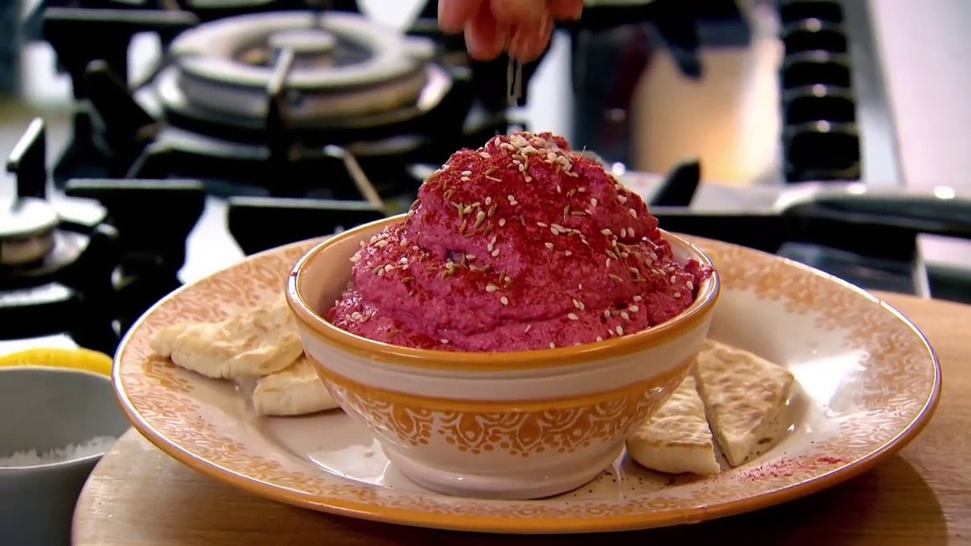 Lamb Koftas with Beetroot Hummus | Gordon Ramsay - Dailymotion Video