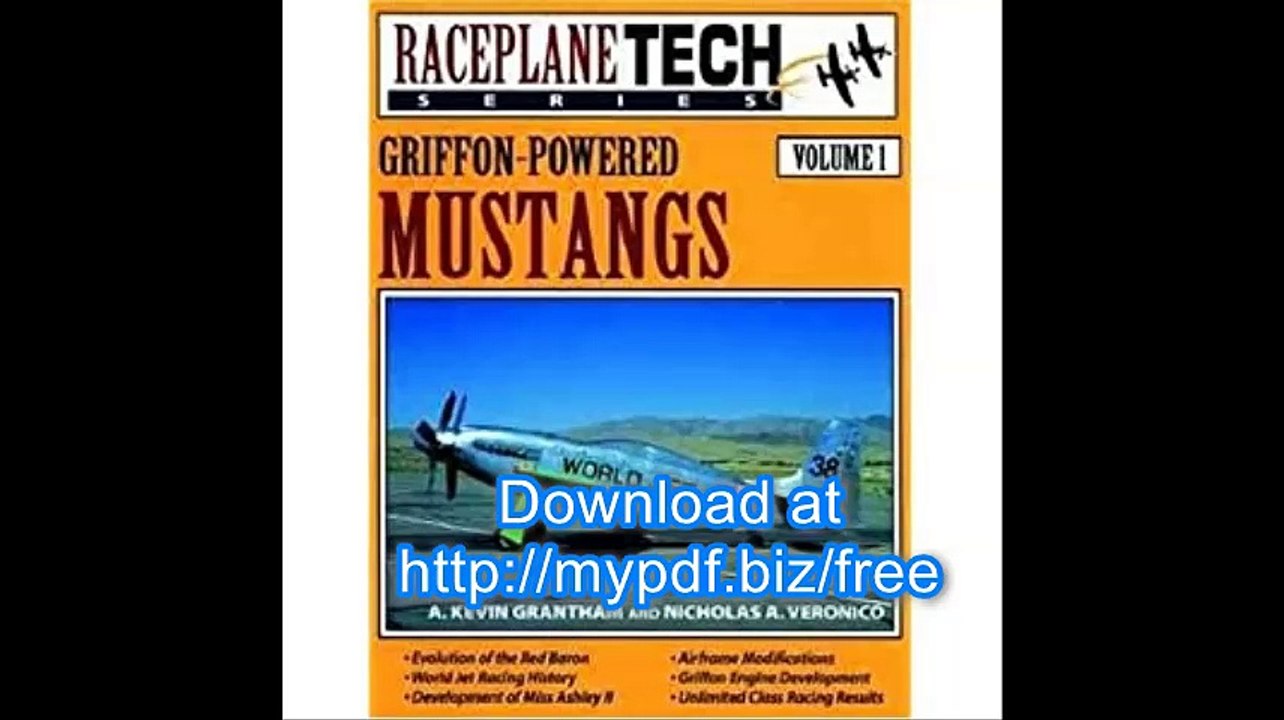 Griffon-Powered Mustangs - Raceplane Tech Vol. 1