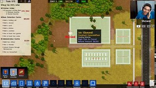 Prison Architect - COMO COMEÇAR UMA PRISÃO!!! #1 (Gameplay / PC / PTBR) HD