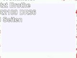 Kompatible Trommeleinheit ersetzt Brother DR2100  DR2100  DR360 12000 Seiten