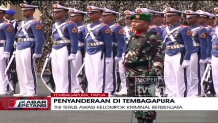 Jenderal TNI Mulyono: TNI Menunggu Keputusan Pemerintah Terkait Penyanderaan Di Tembagapura