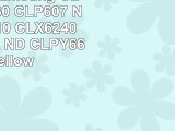 Toner für Samsung CLP610 CLP660 CLP607 N ND CLX6210 CLX6240 CLX6200 FX ND CLPY660A yellow