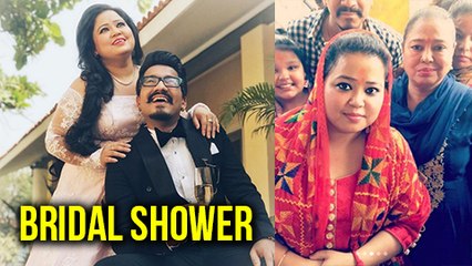 Comedian Bharti Singh's BRIDAL SHOWER | Romantic Photoshoot