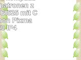 20x schwarz kompatible Druckerpatronen zu CANON PGI525 mit Chip für Canon Pixma IP4950
