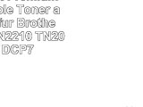 Alaskaprint Premium 5 kompatible Toner als Ersatz für Brother TN2220  TN2210  TN2010
