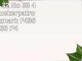 Prestige Cartridge Lexmark No 32  No 33 4er Pack Druckerpatronen für Lexmark F4350