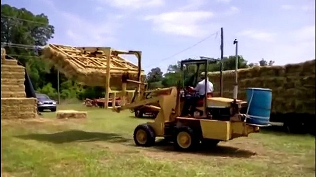 Amazing and Tractor World Modern agriculture equipment mega machines straw bale loading machine