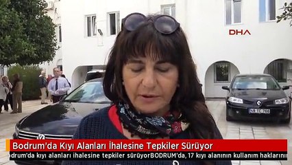 Bodrum'da Kıyı Alanları İhalesine Tepkiler Sürüyor