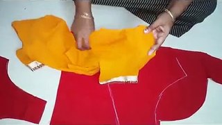 BLOUSE CUTTING IN ENGLISH