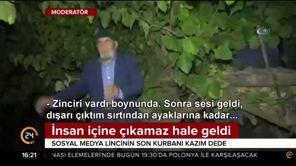 Tek kare fotoğraf üzerinden Kazım Dede'yi linç ettiler