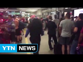 LA공항 테러 소동... 항공기 27편 우회 281편 지연 / YTN (Yes! Top News)