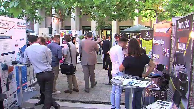 L'ambiance générale de l'agora du business