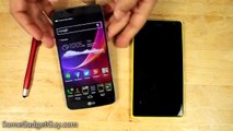 Phablet BATTLE! Nokia Lumia 1520 vs LG G Flex Smartphone Showdown! Fight!