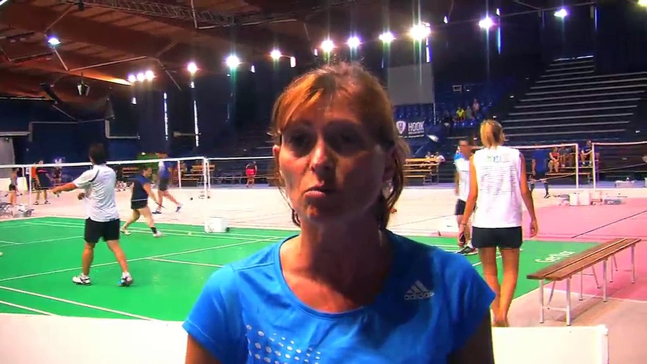 Découverte du badminton avec les joueurs du tournoi national d'Istres