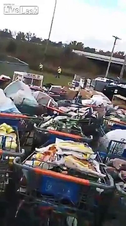 Walmart video shows carts of food being thrown out at Ohio store