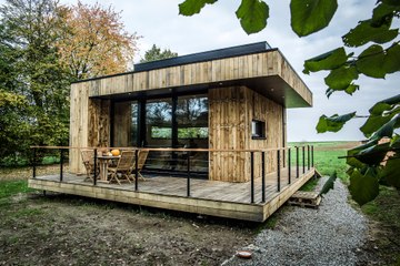 Wald-Cube : De paille et de bois, une mini-maison passive locale et abordable - INSPIRE