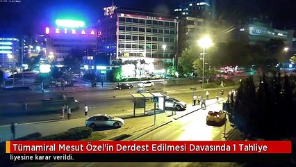 Tümamiral Mesut Özel'in Derdest Edilmesi Davasında 1 Tahliye