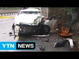 렌터카 타고 빗길 달리다 '쾅'...고교생 5명 숨져 / YTN (Yes! Top News)