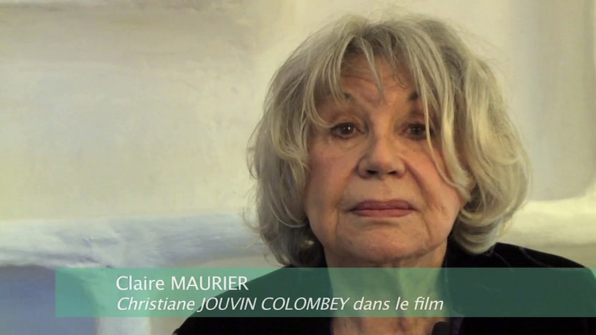 L'interview de Claire Maurier, qui joue le rôle de la femme de Bourvil et  Fernandel.