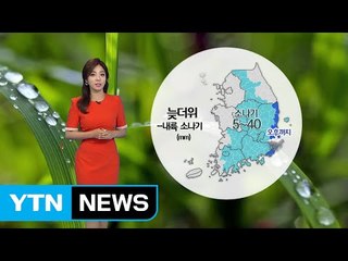 [날씨] 낮동안 다소 더워...곳곳 소나기 / YTN (Yes! Top News)