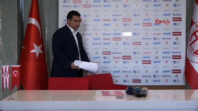 Antalyaspor'da başkan Ali Şafak Öztürk'ten kongre kararı