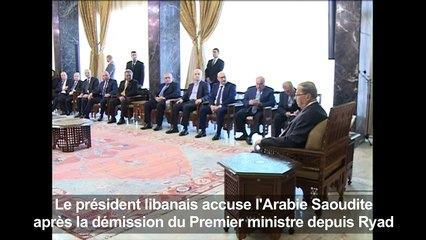 Le président libanais accuse Ryad de détenir Saad Hariri