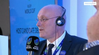 Revivez l'attribution de la Coupe du monde de rugby 2023 à la France