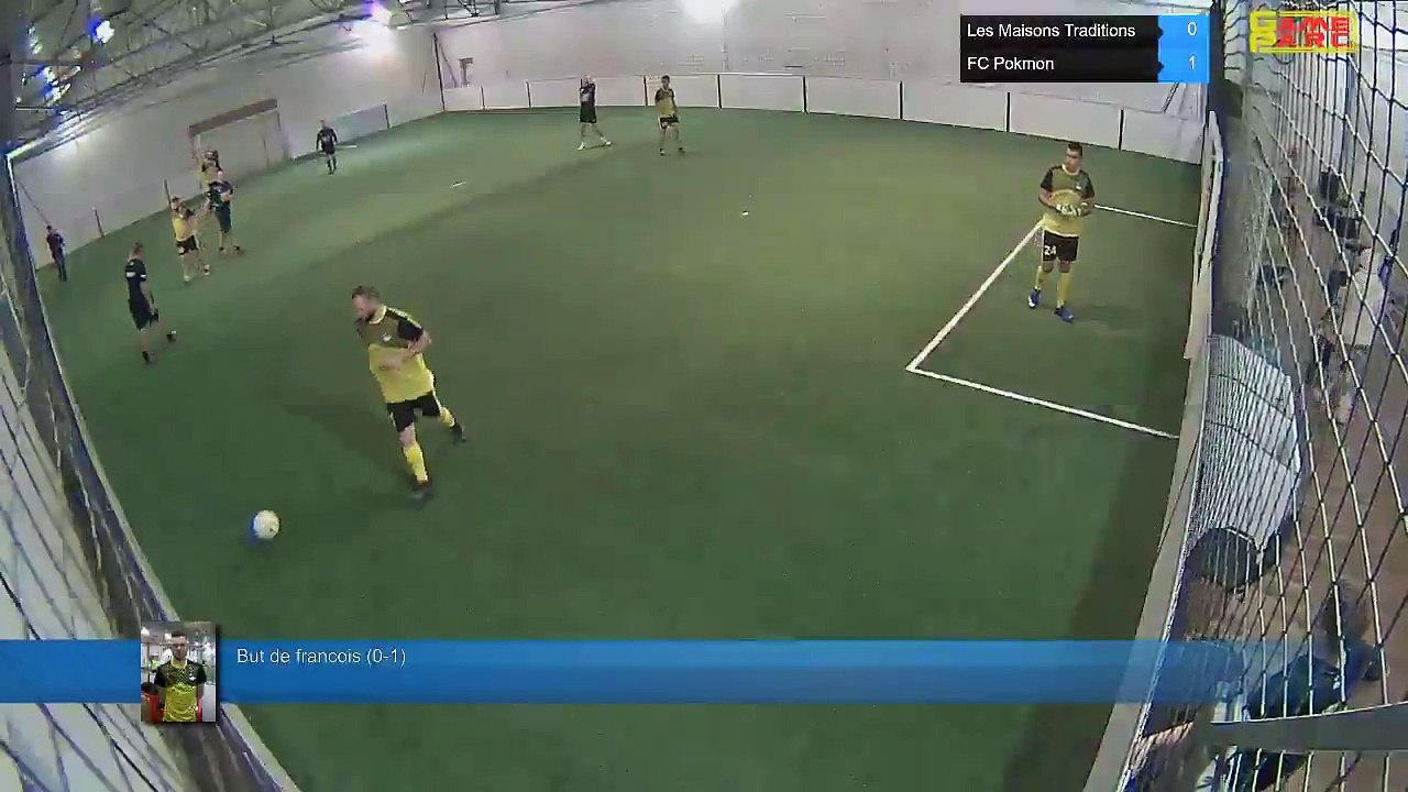 But de francois  (0-1) - Les Maisons Traditions Vs FC Pokmon - 14/11/17 20:00 - LIGUE 3
