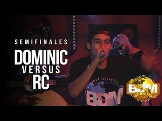 Dominic Vs Rc | Semifinal | BDM Gold México 2016