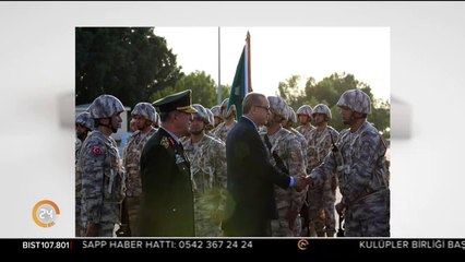 Katar'da Mehmetçik'i ziyaret etti