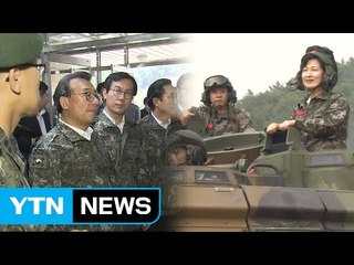 여야, '부대 앞으로'...안보 행보로 민심 잡기 / YTN (Yes! Top News)