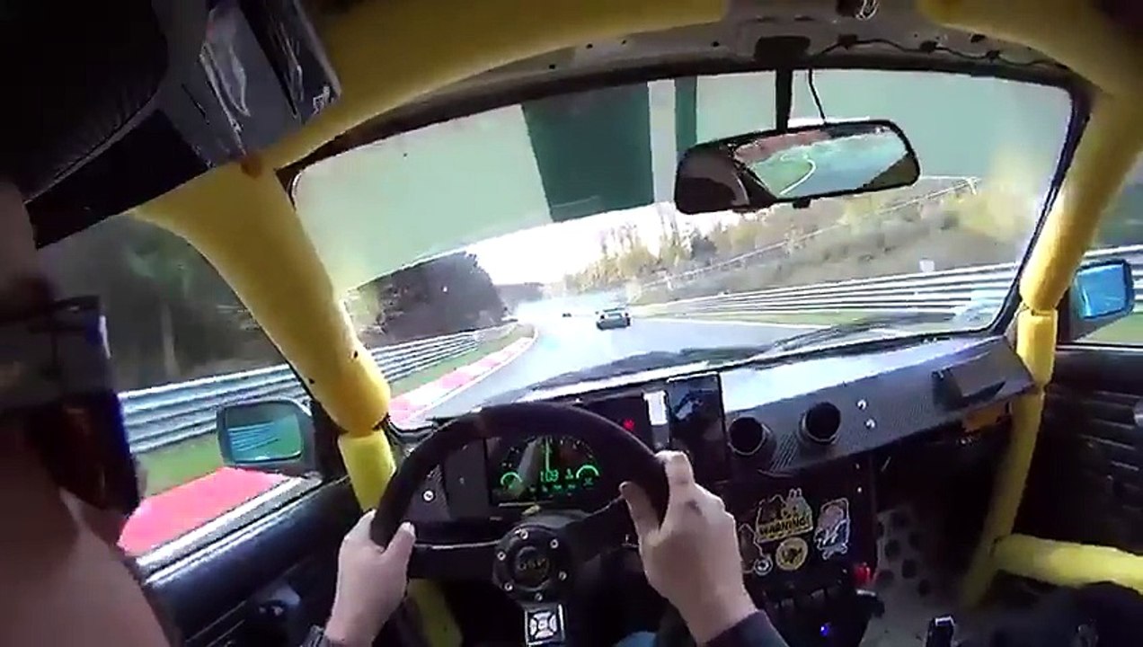 Impressionnant carambolage sur le circuit de Nürburgring