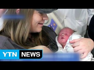 [영상] '하나도, 둘도 아닌 세아이' 같은 날 출산한 부부 / YTN (Yes! Top News)