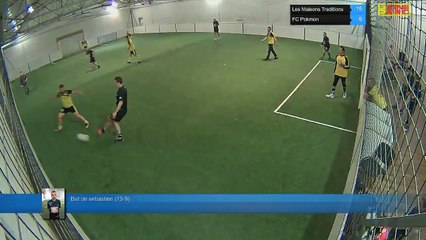 But de sebastien (15-9) - Les Maisons Traditions Vs FC Pokmon - 14/11/17 20:00 - LIGUE 3
