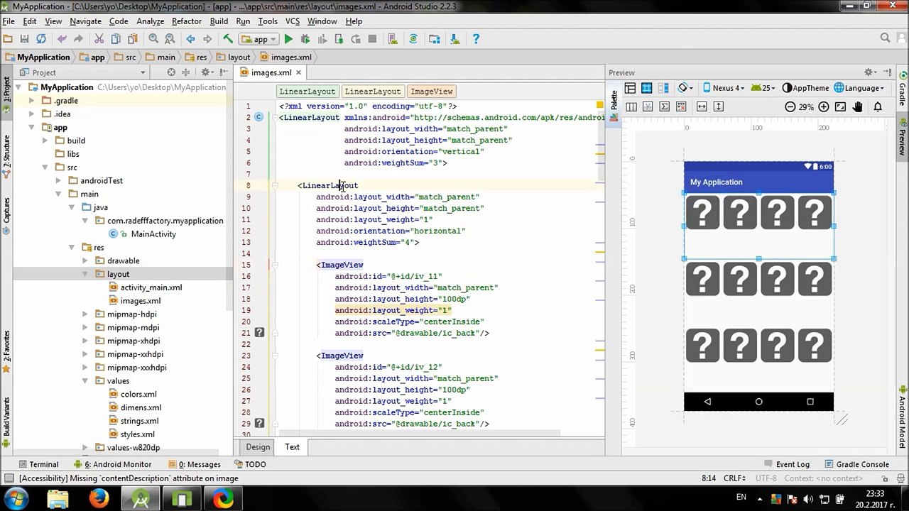 Develop Memory Game in Android Studio
