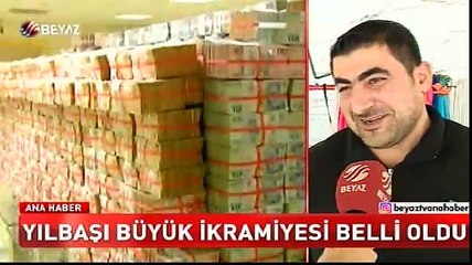 Yılbaşı büyük ikramiyesi belli oldu
