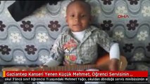 Gaziantep Kanseri Yenen Küçük Mehmet, Öğrenci Servisinin Altında Kalıp, Öldü