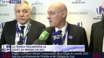 La réaction de Bernard Laporte après le résultat du pays d'accueil de la Coupe du Monde de Rugby de 2023