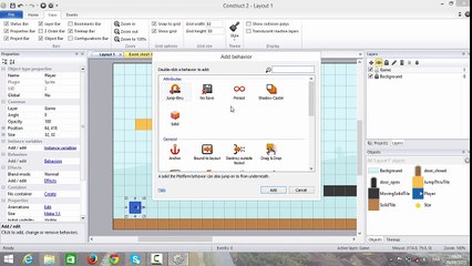 1. How To Make A Game (Moving, Jumping & Levels) Construct 2 Tutorial