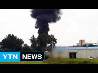 아산 공장 창고에서 불...용접기 불꽃 튀어 / YTN (Yes! Top News)