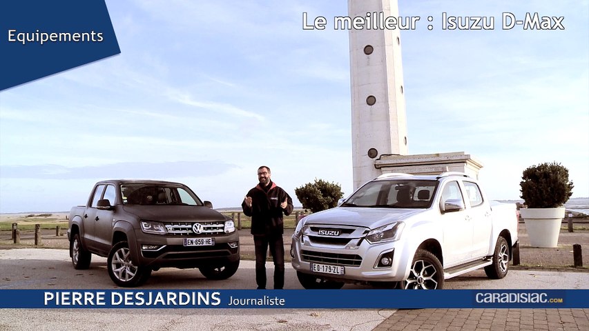 Comparatif vidéo - Quel est le meilleur pick up...