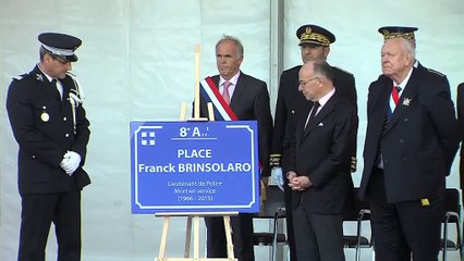 La plaque commémorative a été dévioilée en présence des officiels