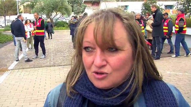 L'interview de Sandrine Scognamiglio, de l'Union Locale CGT de Martigues.