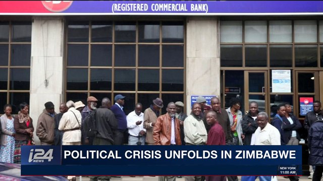 i24NEWS DESK | Zimbabwe opposition blames 'unsustainable system' | Wednesday, November 15th 2017