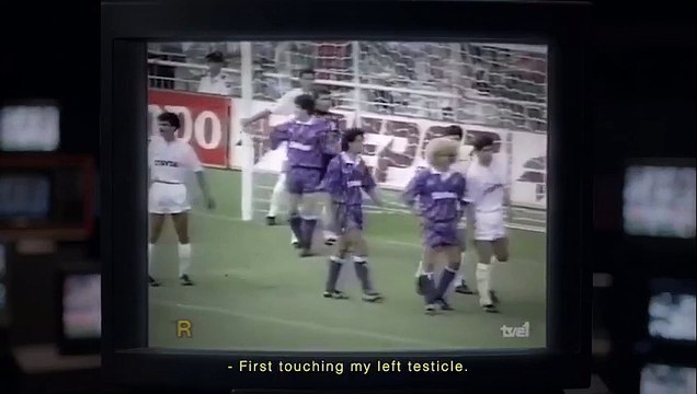 Carlos Valderrama dans une pub pour le dépistage du cancer des testicules