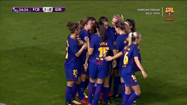 1-0 Alexia Putellas GoUEFA Women's Champions League Round 2 - 15.11.2017 FC Barcelona (W) 1-0...
