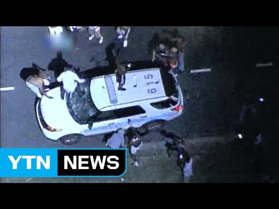 美 경찰 또 흑인 사살...한밤중 분노의 시위 / YTN (Yes! Top News)